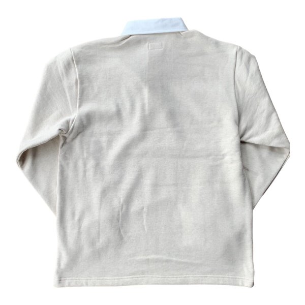 画像2: FINE CREEK  C- WORKS Eight  ラガーシャツ  OATMEAL (2)