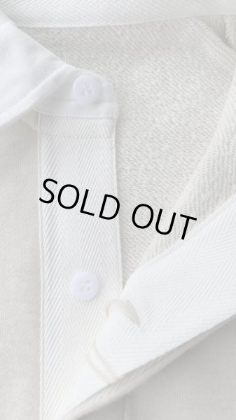 画像3: FINE CREEK  C- WORKS Eight  ラガーシャツ　　OATMEAL (3)