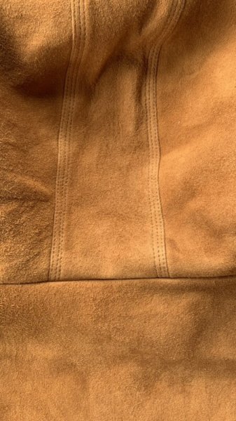 画像9: FINE CREEK  C-WORKS Crispyクリスピー鹿革スエード  Camel (9)