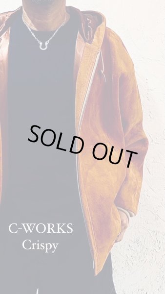 画像12: FINE CREEK  C-WORKS　Crispyクリスピー鹿革スエード　　Camel (12)