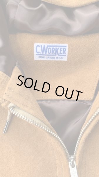 画像6: FINE CREEK  C-WORKS　Crispyクリスピー鹿革スエード　　Camel (6)