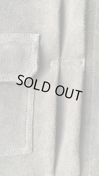 画像5: FINE CREEK  C-WORKS　Kernel カーネル　鹿革スエード　　BLACK (5)