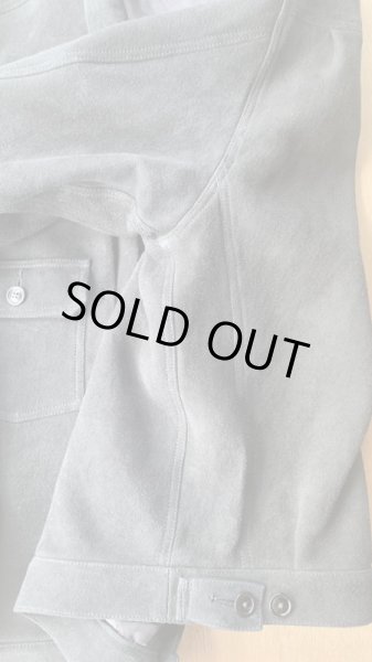 画像7: FINE CREEK  C-WORKS　Kernel カーネル　鹿革スエード　　BLACK (7)