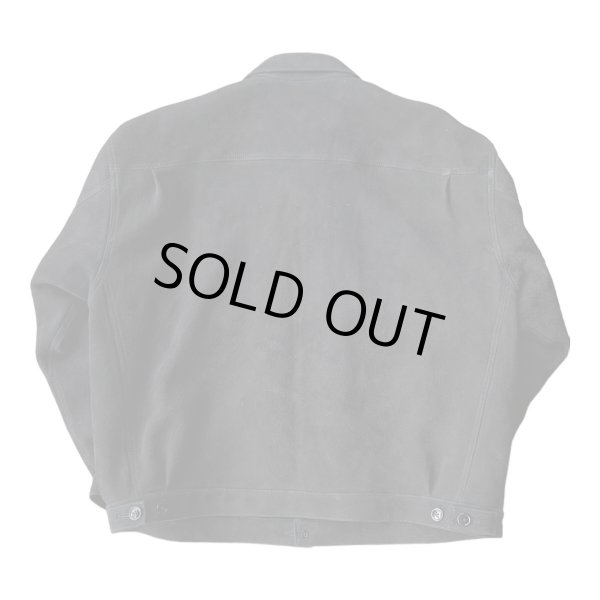 画像2: FINE CREEK  C-WORKS　Kernel カーネル　鹿革スエード　　BLACK (2)