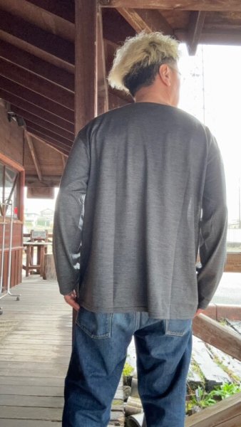 画像15: C-WORKSシーワークス  Anglet   メリノウールバスクシャツ (15)