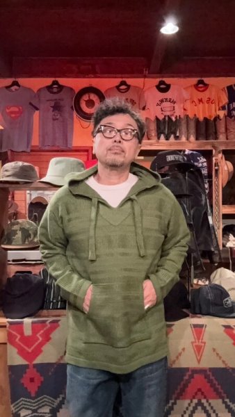 画像7: C-WARKS シーワークス Sandoval  メキシカンパーカー(OLIVE) (7)