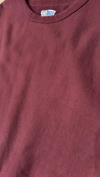 画像11: FINE CREEK  C- WORKS  Getter  ヴィンテージ加工S/Sスウェット BLACK  PURPLE  MAROON (11)