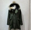 画像13: FINE CREEK  C-WORKS　Lur  Deer ルル　鹿革　OLIVE　　フード (13)