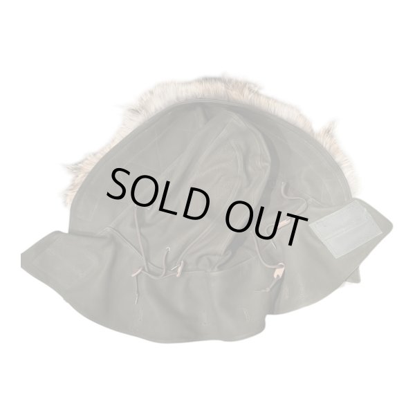 画像5: FINE CREEK  C-WORKS　Lur  Deer ルル　鹿革　OLIVE　　フード (5)