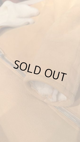 画像4: FINE CREEK  C-WORKS　Dout ダウト　Mouton riders Jacket　　IVORY (4)