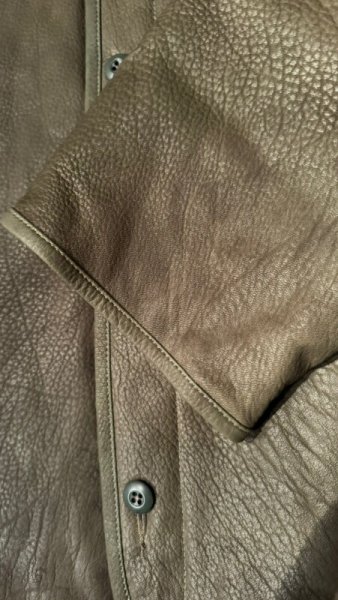 画像6: FINE CREEK  C-WORKS　Lin   Deer 　鹿革　OLIVE (6)