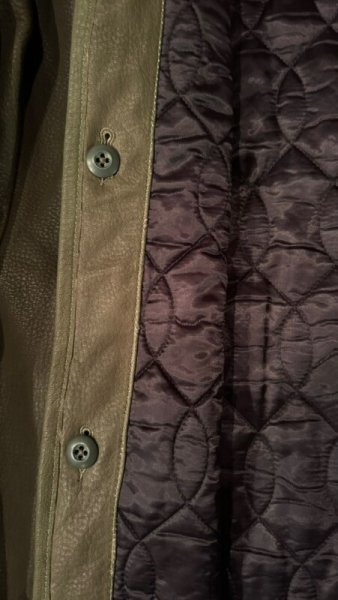 画像10: FINE CREEK  C-WORKS　Lin   Deer 　鹿革　OLIVE (10)