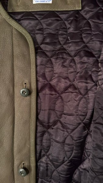 画像11: FINE CREEK  C-WORKS　Lin   Deer 　鹿革　OLIVE (11)