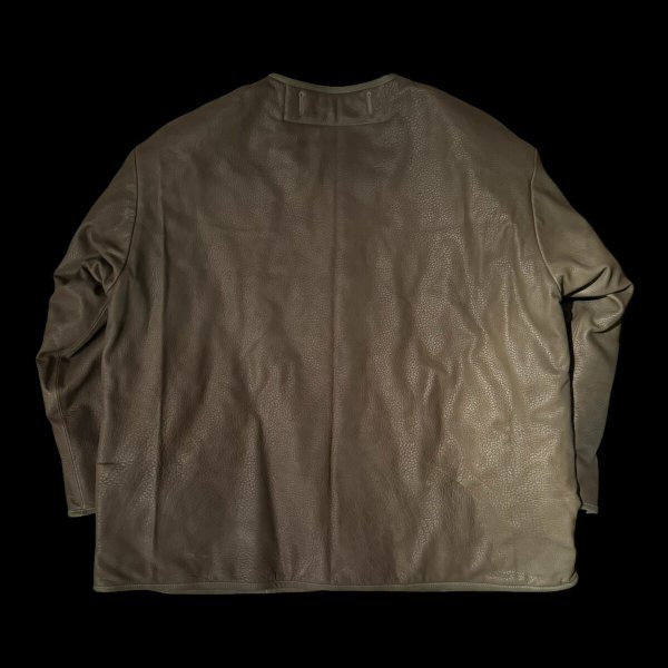 画像4: FINE CREEK  C-WORKS　Lin   Deer 　鹿革　OLIVE (4)