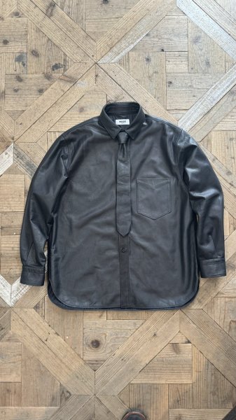 画像12: FINE CREEK  MOSSIR  ＰＡＲＥＮＴ　パーレント　ウォッシャブルレザー　　BLACK (12)