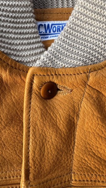 画像4: FINE CREEK  C-WORKS PalmDeer　パーム　鹿革　　CAMEL (4)