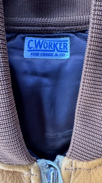 画像4: FINE CREEK  C-WORKS Cedar Deer　　鹿革　　CAMEL (4)