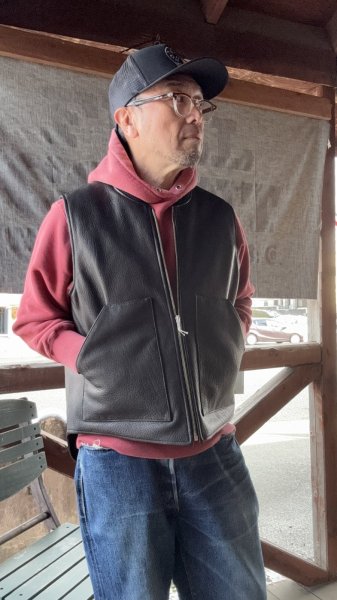 画像7: FINE CREEK  C-WORKS Cedar Deer　　鹿革　　BLACK (7)