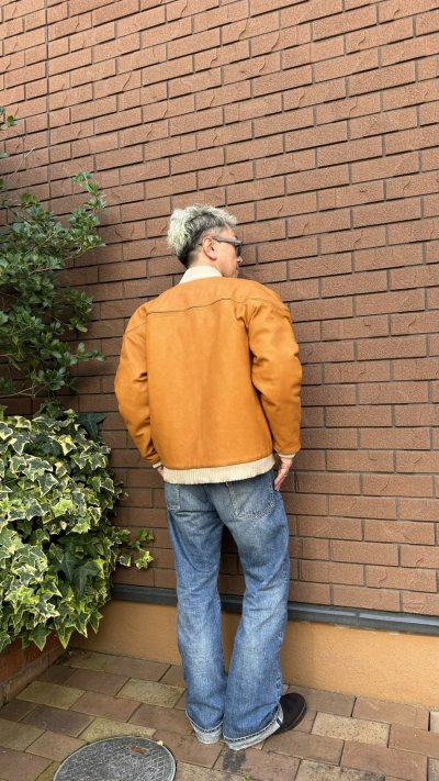 画像2: FINE CREEK  C-WORKS PalmDeer　パーム　鹿革　　CAMEL