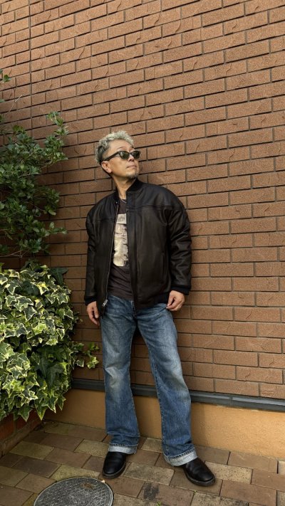 画像1: FINE CREEK  C-WORKS PalmDeer　パーム鹿革　BLACK