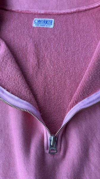 画像12: FINE CREEK  C- WORKS  Stalk　　スタンドカラーハーフジップスウェット (12)