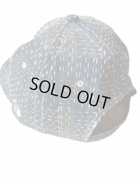 画像2: STUDIO D'ARTISAN ステュディオ・ダルチザン キャップ 帽子 “NORAGI SASHIKO CAP”  (2)