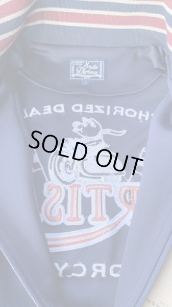 画像8: STUDO D' ARTISAN　TRACK JACKET  ステュディオ.ダ.ルチザン　トラックジャケット　 NAVY (8)