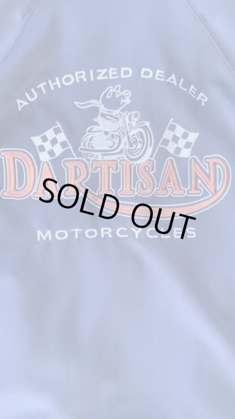 画像3: STUDO D' ARTISAN　TRACK JACKET  ステュディオ.ダ.ルチザン　トラックジャケット　 NAVY (3)