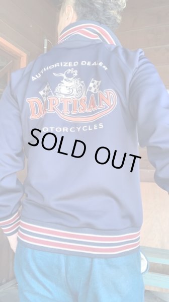 画像9: STUDO D' ARTISAN　TRACK JACKET  ステュディオ.ダ.ルチザン　トラックジャケット　 NAVY (9)