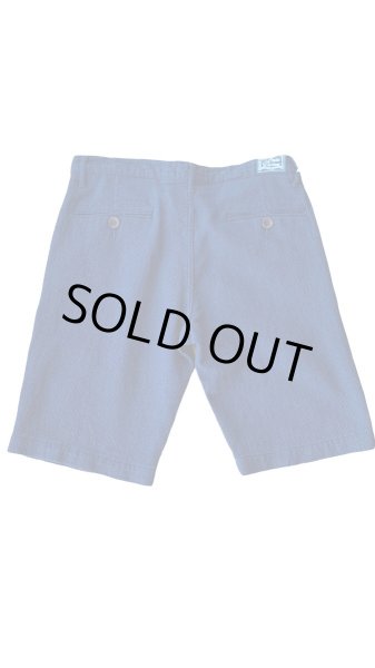 画像2: STUDIO D' ARTISAN  ステュディオダルチザン DOBBY CLOTH SHORTS INDIGO (2)