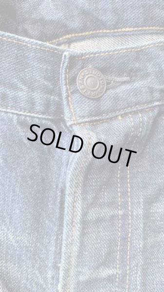 画像3: STUDO D' ARTISAN TRACK JACKET  ステュディオ.ダ.ルチザン SALESMAN JEANS セールスマンジーンズ USED加工 (3)