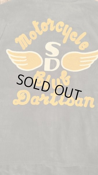 画像3: STUDO D' ARTISAN　 ステュディオ.ダ.ルチザン　コーデュロイモーターサイクル刺繍ジャケット　AG (3)