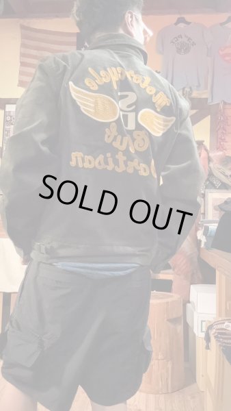 画像10: STUDO D' ARTISAN　 ステュディオ.ダ.ルチザン　コーデュロイモーターサイクル刺繍ジャケット　AG (10)