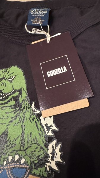 画像9: STUDO D' ARTISAN  ステュディオ.ダ.ルチザン GODZILLA  ゴジラコラボプリントTEE (9)