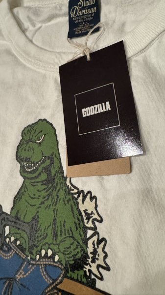 画像6: STUDO D' ARTISAN  ステュディオ.ダ.ルチザン GODZILLA  ゴジラコラボプリントTEE (6)