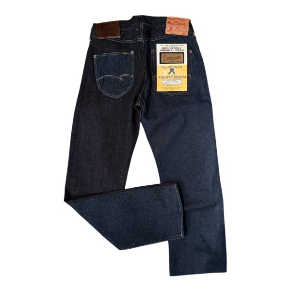 画像2: STUDO D' ARTISAN TRACK JACKET  ステュディオ.ダ.ルチザン TRINITY  DENIM  (2)
