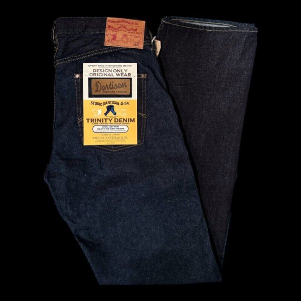 画像4: STUDO D' ARTISAN TRACK JACKET  ステュディオ.ダ.ルチザン TRINITY  DENIM  (4)