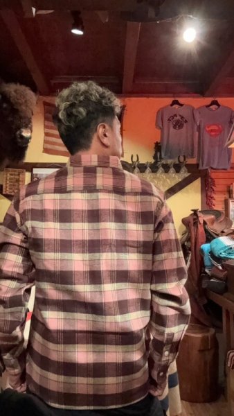 画像9: 　StudioD'artisan ステュディオダルチザン　ヘヴィーウェイトフランネルシャツ　RED (9)