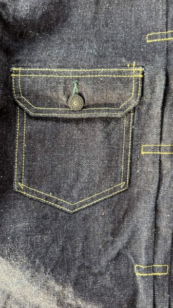 画像5: 　StudioD'artisan ステュディオダルチザンGODZILLA DENIM JACKET ゴジラデニムジャケット (5)