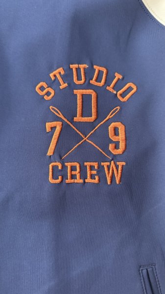 画像6: STUDO D' ARTISAN　TRACK JACKET  ステュディオ.ダ.ルチザン　トラックジャケット　 NAVY (6)