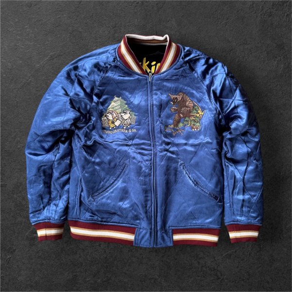 画像9: STUDO D' ARTISAN　 ステュディオ.ダ.ルチザン　スーベニアジャケット　スカジャン ウルトラ怪獣スカジャン (9)