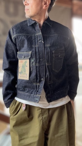 画像12: 　StudioD'artisan ステュディオダルチザンGODZILLA DENIM JACKET ゴジラデニムジャケット (12)