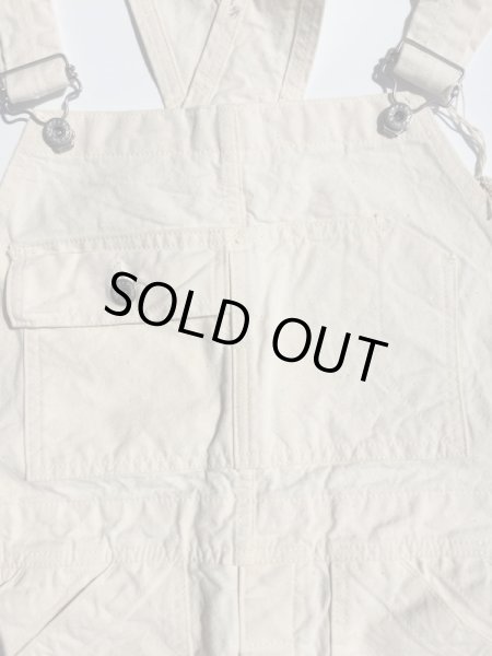 画像3: FINE CREEK LEATHERS  Wigwam OVERALL　ファインクリークレザーズ ウィグワム オーバーオール ホワイト (3)