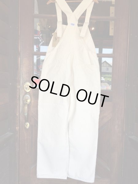 画像2: FINE CREEK LEATHERS  Wigwam OVERALL　ファインクリークレザーズ ウィグワム オーバーオール ホワイト (2)