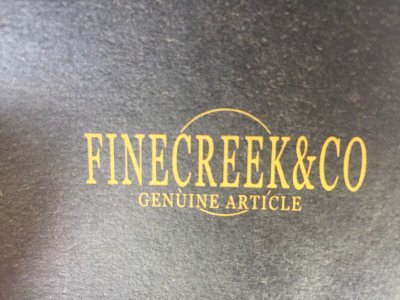 画像1: FINE CREEK&CO ファインクリーク・アンド・コー Arrow BLACK