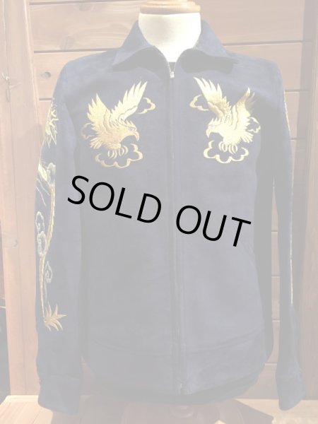 画像2: FINE CREEK&CO/ファインクリークアンドコーSuede Souvenir Jacket”Norfolk (2)