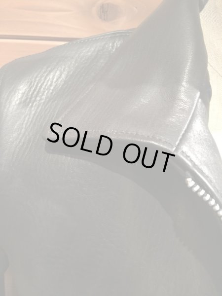 画像6: FINE CREEK LEATHERS ファインクリークレザーズ Eric　 エリック 襟つきライダースレザージャケット (6)