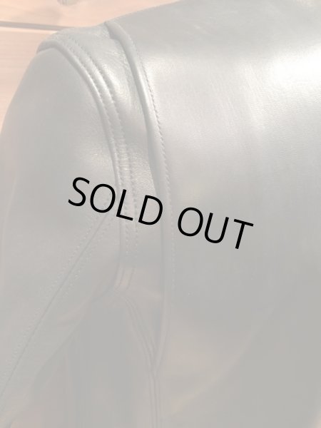 画像8: FINE CREEK LEATHERS ファインクリークレザーズ Eric　 エリック 襟つきライダースレザージャケット (8)