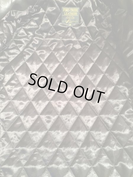 画像10: FINE CREEK LEATHERS ファインクリークレザーズ Eric　 エリック 襟つきライダースレザージャケット (10)