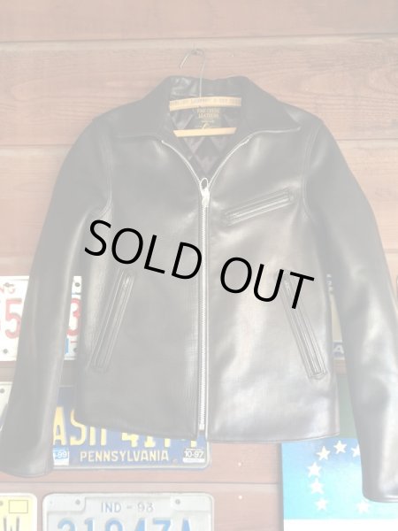 画像14: FINE CREEK LEATHERS ファインクリークレザーズ Eric　 エリック 襟つきライダースレザージャケット (14)